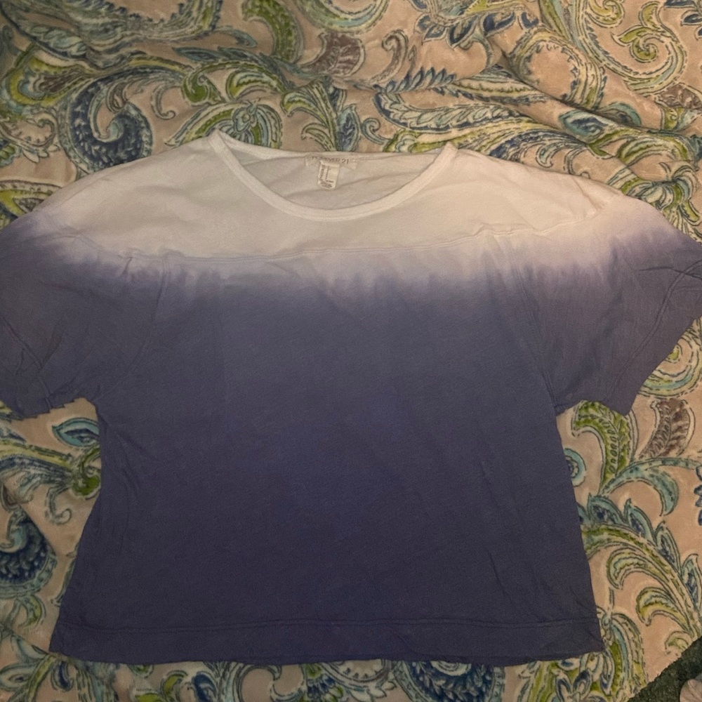 FOREVER 21 tye dye soft tee